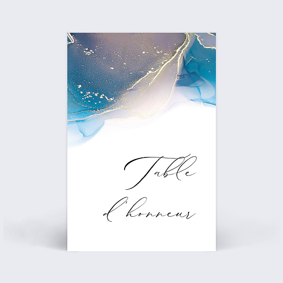 Marque-table Mariage Opaline