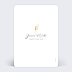 Marque-table mariage Bohemia Verso