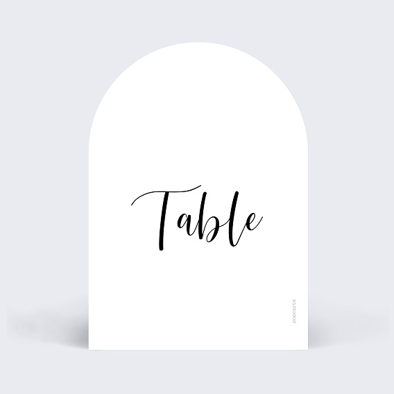 Marque-table Mariage Calligraphie