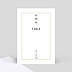Marque-table Mariage Graphique