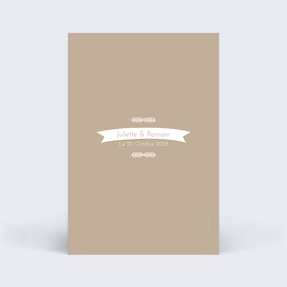 Marque-table Mariage Nous nous Marions