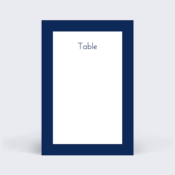 Marque-table mariage Chic