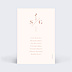 Marque-table mariage Botanica Verso