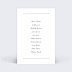 Marque-table mariage Message Humoristique Verso