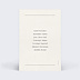 Marque-table mariage Notre Essentiel Verso