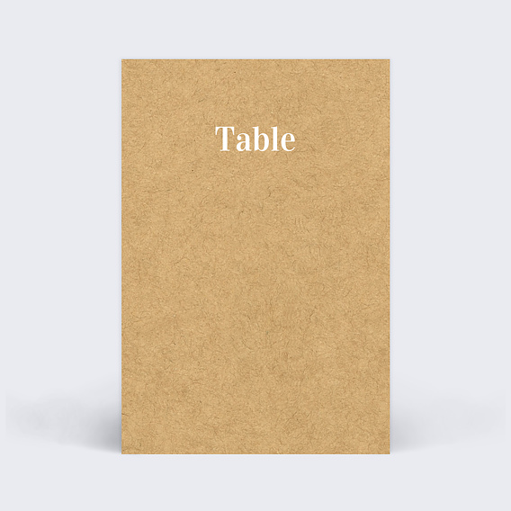 Marque-table Mariage Fleurs des Champs