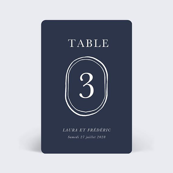 Marque-table Mariage Passeport