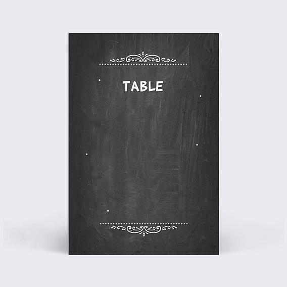Marque-table Mariage Polaroid
