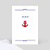 Marque-table Mariage Mer