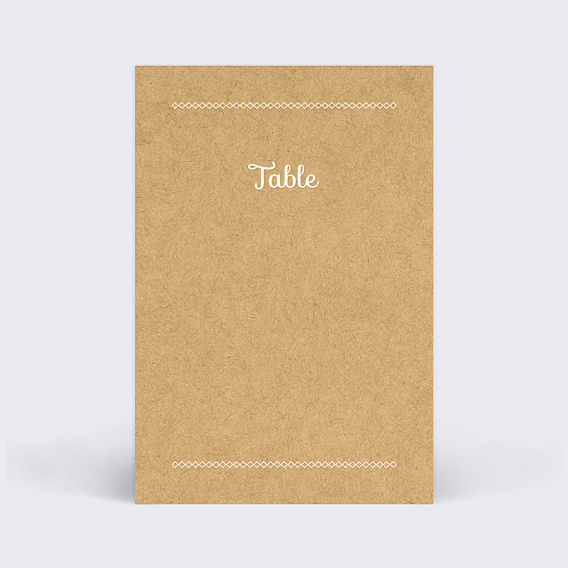 Marque-table Mariage Instant Élégant