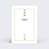 Marque-table Mariage Graphique