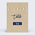 Marque-table Mariage Notre Histoire