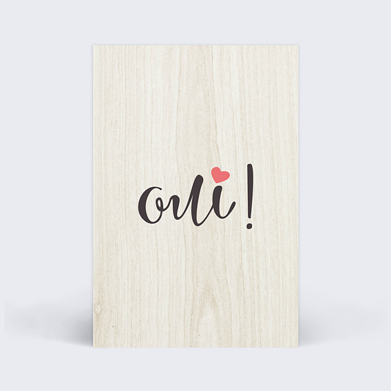 Marque-table mariage Photomaton Verso