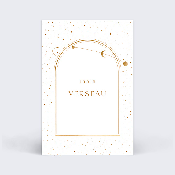 Marque-table Mariage Astrologie