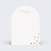 Marque-table Mariage Paillettes Chic