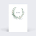 Marque-table Mariage Couronne de Laurier