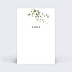Marque-table Mariage Herbarium