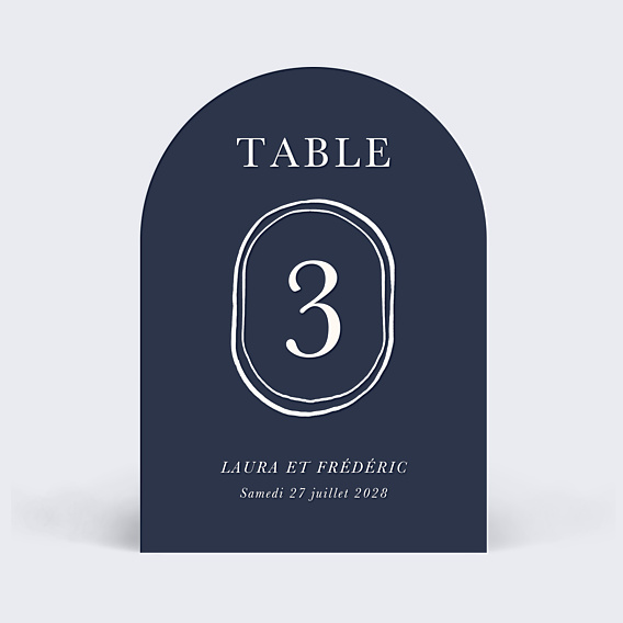 Marque-table Mariage Passeport