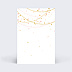 Marque-table Mariage Fairy Lights