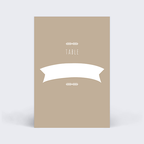 Marque-table Mariage Nous nous Marions
