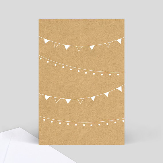 Marque-table mariage Bucolique Verso