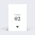 Marque-table mariage Fait Main Recto