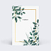 Marque-table mariage Luxe