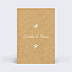 Marque-table Mariage Timeline Dentelle