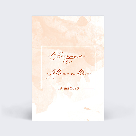Marque-table Mariage Été Indien