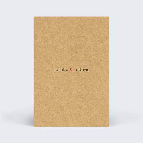 Marque-table Mariage Lune de Miel