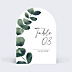 Marque-table Mariage Branche d'Eucalyptus