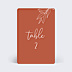 Marque-table Mariage Terracotta Flowers