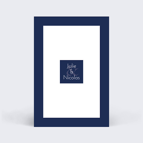 Marque-table Mariage Chic