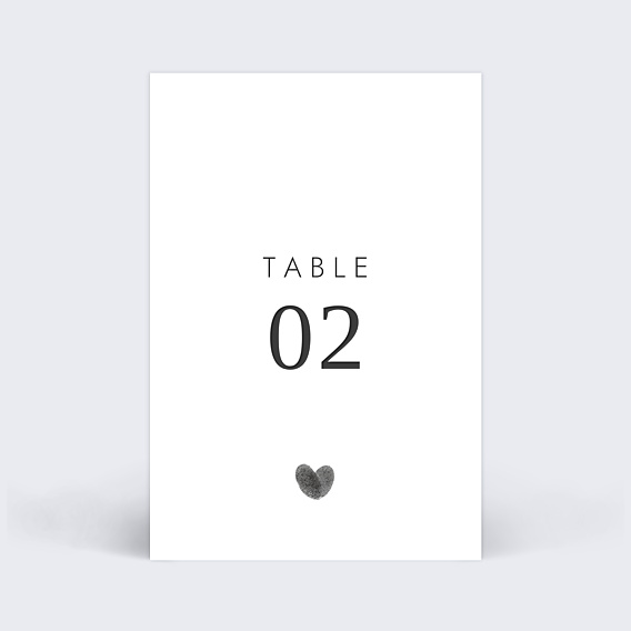 Marque-table Mariage Fait Main