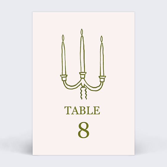 Marque-table Mariage Table de fête