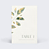 Marque-table Mariage Feuilles de Jade