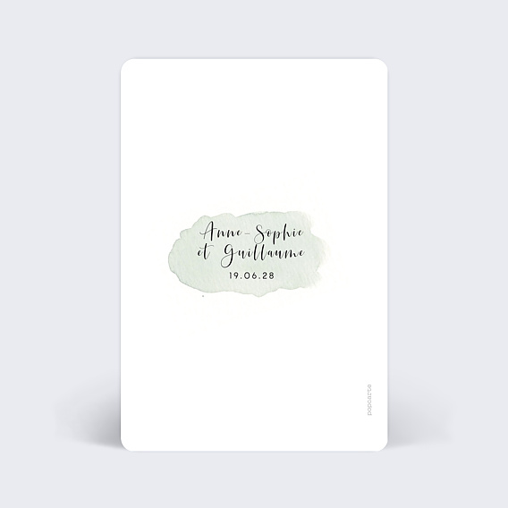 Marque-table mariage Tempo Verso