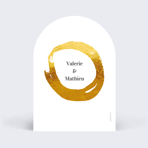 Marque-table Mariage Alliance