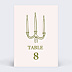 Marque-table Mariage Table de fête