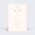 Marque-table Mariage Botanica