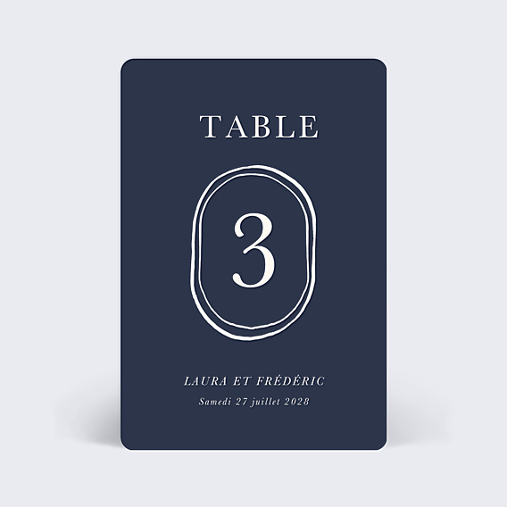 Marque-table Mariage Passeport
