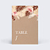 Marque-table Mariage Printemps Bohème