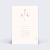 Marque-table Mariage Botanica
