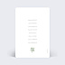 Marque-table Mariage Couronne Eucalyptus Minimaliste