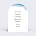 Marque-table Mariage Opaline