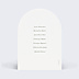 Marque-table Mariage Lauriers Suspendus