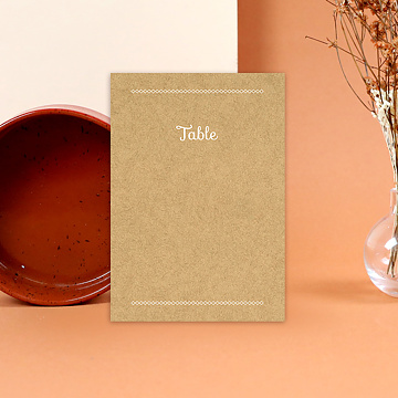 Marque-table Mariage Instant lgant