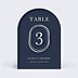 Marque-table Mariage Passeport