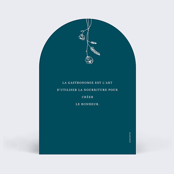 Marque-table Mariage Idylle