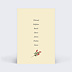 Marque-tables de Noël Essence d'hiver Verso